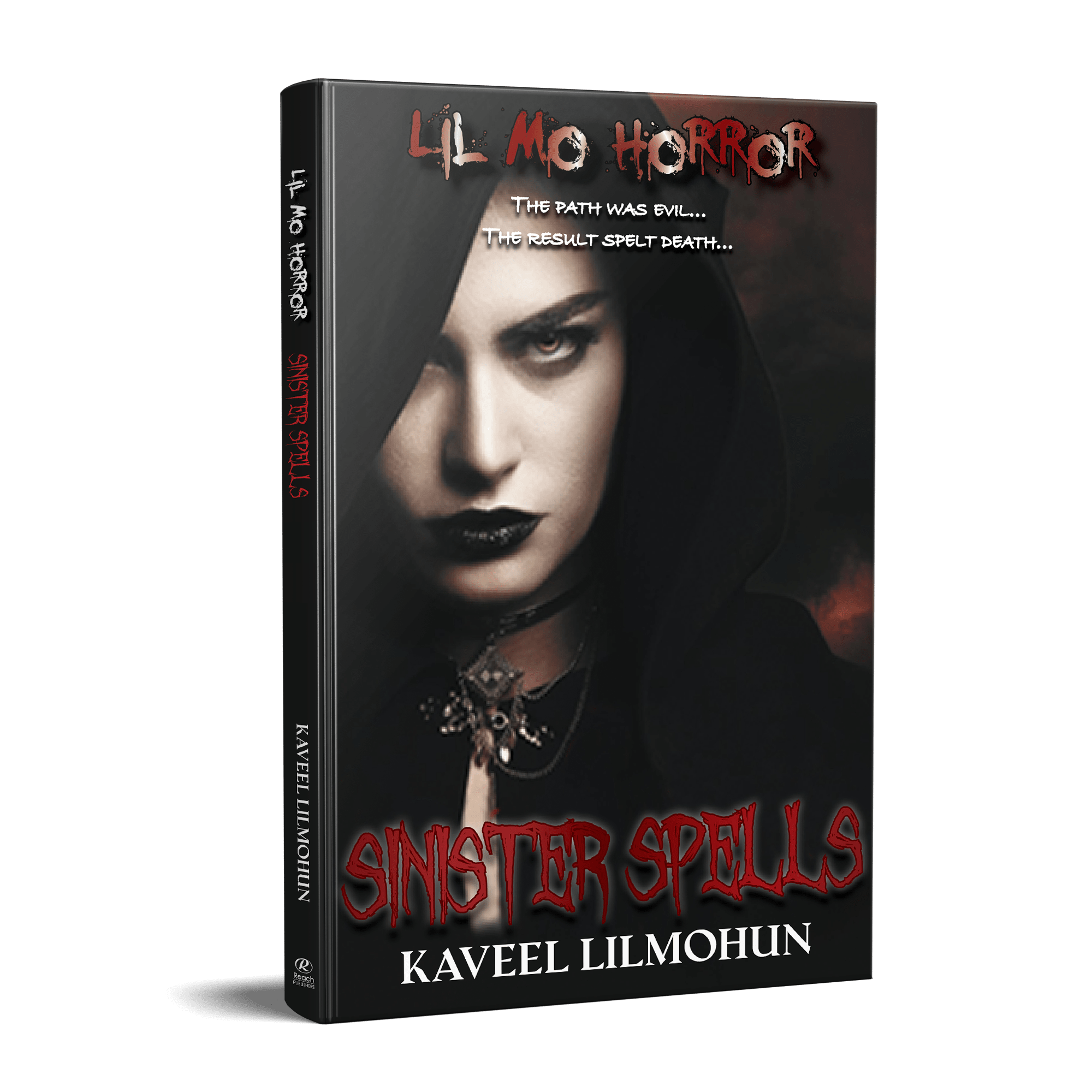 Sinister Spells Book Mockup